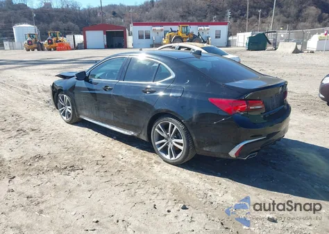 2020 Acura Tlx Tech Package из США, поврежденный, VIN 19UUB2F4XLA002016